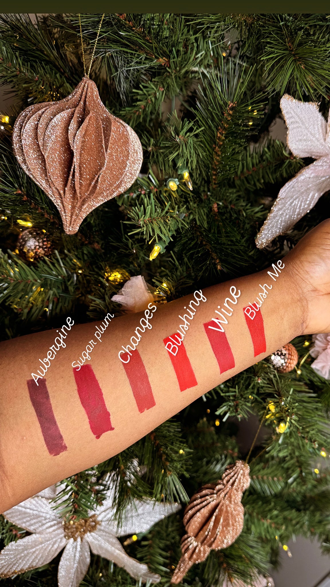 Holiday Lipstick collection